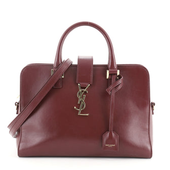 Saint Laurent Monogram Cabas Leather Small
