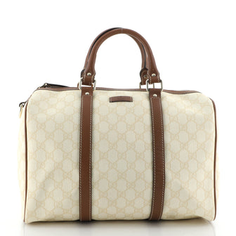 Gucci Joy Boston Bag GG Coated Canvas Medium
