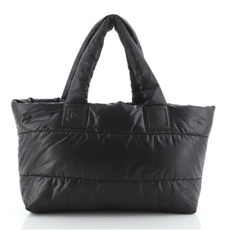 Chanel Coco Cocoon Reversible Tote Quilted Nylon Medium