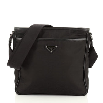 Prada Front Pocket Messenger Bag Tessuto Medium