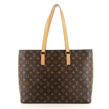 Louis Vuitton Luco Handbag Monogram Canvas