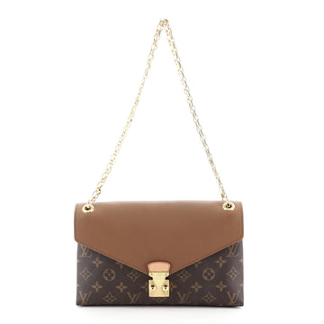 Louis Vuitton Pallas Chain Shoulder Bag Monogram Canvas and Calfskin