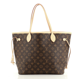 Louis Vuitton Neverfull NM Tote Monogram Canvas MM
