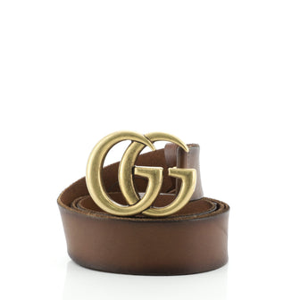 Gucci GG Marmont Belt Leather Wide