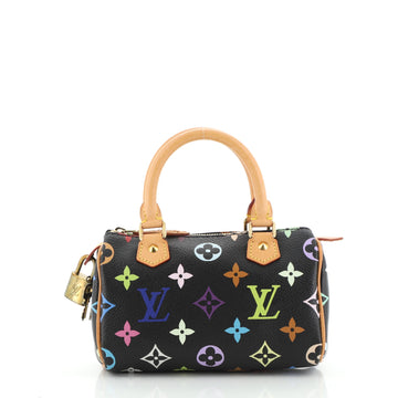 Louis Vuitton Speedy Mini HL Handbag Monogram Multicolor