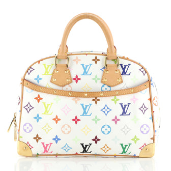 Louis Vuitton Trouville Handbag Monogram Multicolor