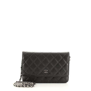 Chanel Wallet on Chain Quilted Caviar