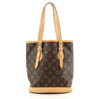 Louis Vuitton Petit Bucket Bag Monogram Canvas