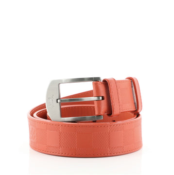 Louis Vuitton Detroit Belt Damier Infini Leather Wide