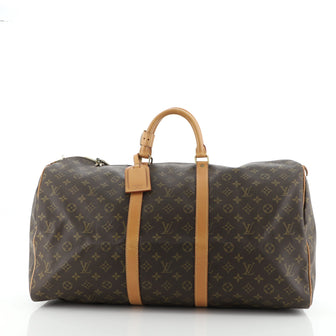Louis Vuitton Keepall Bag Monogram Canvas 55