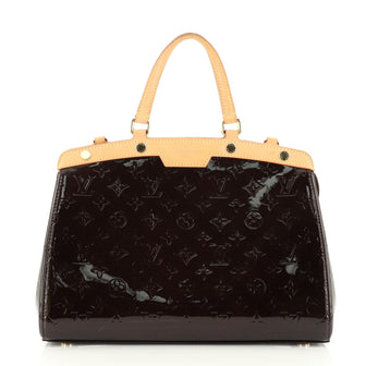 Louis Vuitton Brea Handbag Monogram Vernis MM