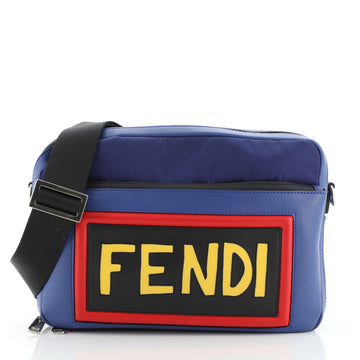 Fendi Vocabulary Camera Bag Nylon with Leather