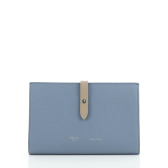 Celine Multifunction Strap Wallet Leather Large