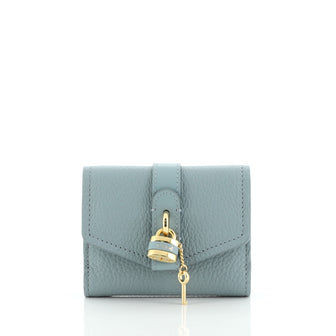 Chloe Aby Trifold Wallet Leather Small
