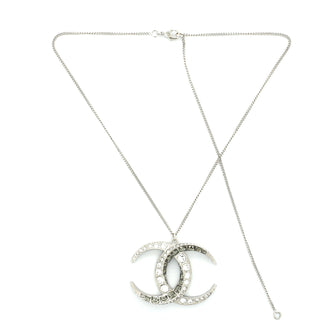 Chanel CC Dubai Moon Choker Necklace Crystal Embellished Metal
