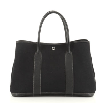 Hermes Garden Party Tote Toile and Leather 39