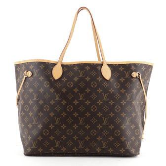 Louis Vuitton Neverfull Tote Monogram Canvas GM