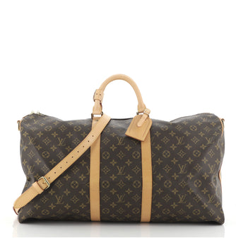 Louis Vuitton Keepall Bandouliere Bag Monogram Canvas 55