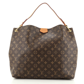 Louis Vuitton Graceful Handbag Monogram Canvas MM