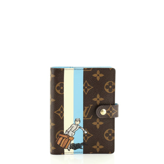 Louis Vuitton Ring Agenda Cover Limited Edition Monogram Canvas PM