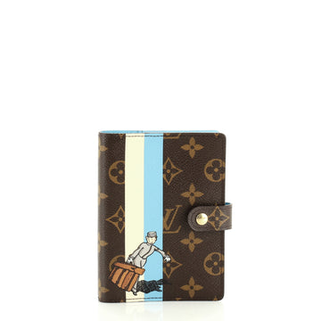 Louis Vuitton Ring Agenda Cover Limited Edition Monogram Canvas PM