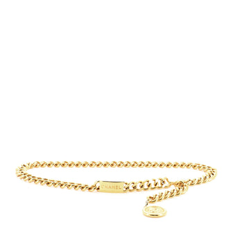 Chanel Vintage Medallion Chain Belt Metal