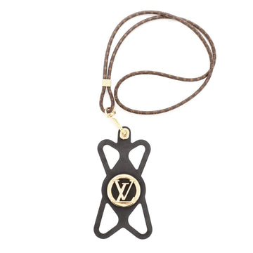 Louis Vuitton Louise Phone Holder Monogram Canvas and Silicone