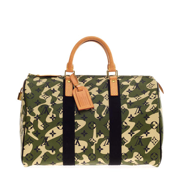 Louis Vuitton Speedy Limited Edition Monogramouflage 35