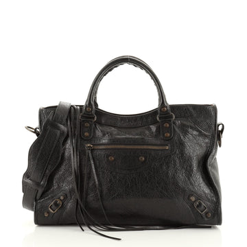 Balenciaga City Classic Studs Bag Leather Medium