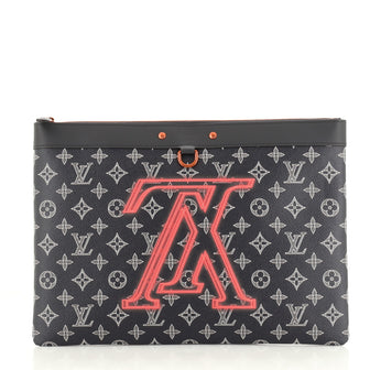 Louis Vuitton Pochette Apollo Limited Edition Upside Down Monogram Ink GM