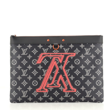 Louis Vuitton Pochette Apollo Limited Edition Upside Down Monogram Ink GM