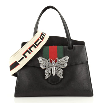 Gucci Totem Top Handle Bag Leather Medium