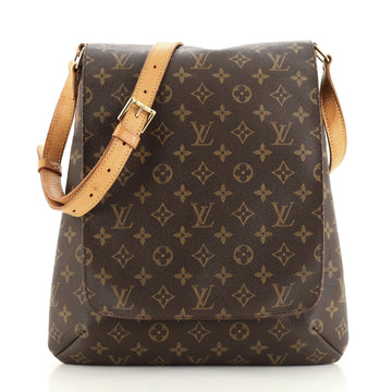 Louis Vuitton Musette Salsa Handbag Monogram Canvas GM