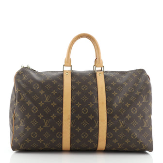 Louis Vuitton Keepall Bag Monogram Canvas 45