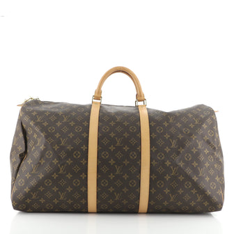 Louis Vuitton Keepall Bag Monogram Canvas 60