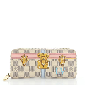 Louis Vuitton Clemence Wallet Limited Edition Damier Summer Trunks