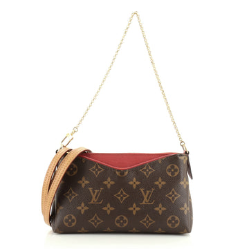 Louis Vuitton Pallas Clutch Monogram Canvas