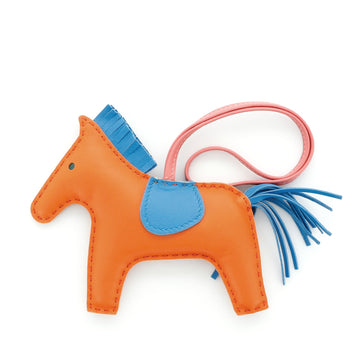 Hermes GriGri Rodeo Bag Charm Leather GM