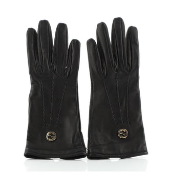 Gucci Interlocking G Gloves Leather