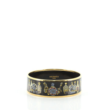 Hermes Bangle Printed Enamel Wide
