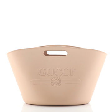 Gucci Logo Tote Rubber Large