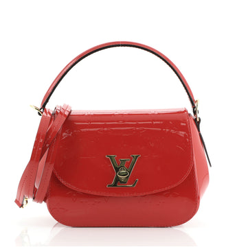 Louis Vuitton Pasadena Handbag Monogram Vernis