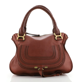 Chloe Marcie Shoulder Bag Leather Medium