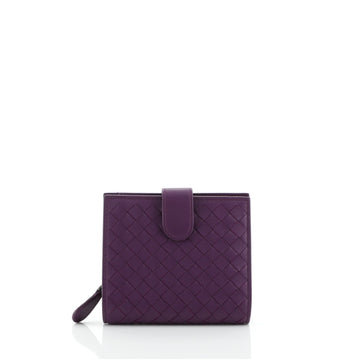 Bottega Veneta French Wallet Intrecciato Nappa Compact