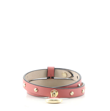 Bvlgari Diva's Dream Double Wrap Bracelet Leather