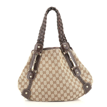 Gucci Pelham Shoulder Bag GG Canvas Small