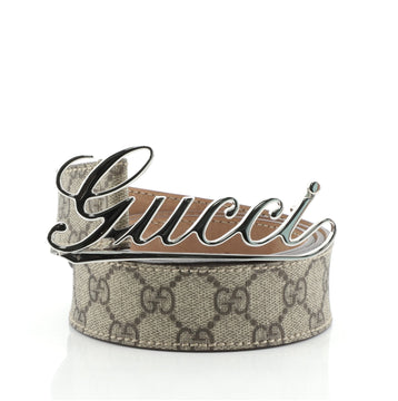 Gucci Script Belt GG Coated Canvas Medium