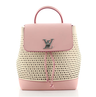 Louis Vuitton Lockme Backpack Perforated Leather Multicolor 2282933