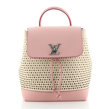 Louis Vuitton Lockme Backpack Perforated Leather