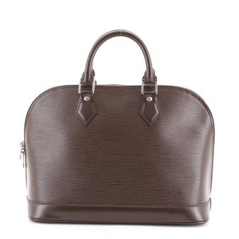 Louis Vuitton Vintage Alma Handbag Epi Leather PM